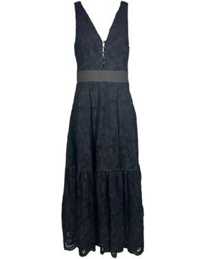 MILVA MI Vestidos Negro - Azul