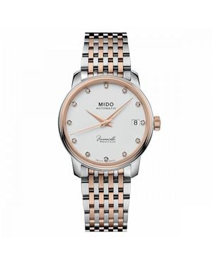 MIDO Uhrzeit Baroncelli Heritage M0272072201600 - Weiß
