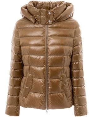 Add Untere Jacke Mit Abnehmbarer Kapuze - Braun