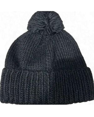 Coccinelle Hatches Hat - Blue