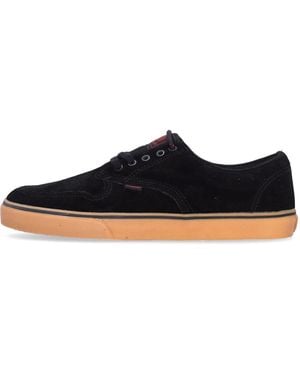 Element Topaz C3 Herren Skateschuhe Schwarz/Gummi/Rot - Blau