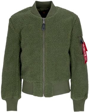 Alpha Industries Ma-1 Teddy Bear - Green