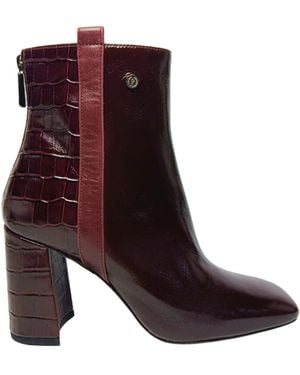Pollini Sa21178G9Fknv55A Mujer Nappa Bordeaux - Rojo