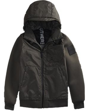 OUTHERE Jacke Tarmac Grun Iotm518Ad100-Rd - Schwarz