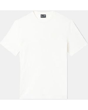 EA7 T-Shirt With Back Print - White
