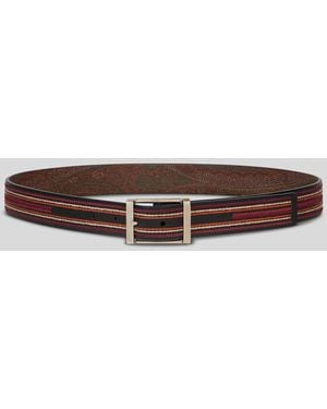 Etro Ceinture Reversible - Marron