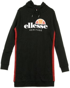 Ellesse Hoodie Dress - Black