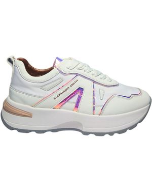 Alexander Smith Shoes Liverpool Iride Azure - Gray
