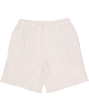 Arte' Pantalon Court Pour Hommes A Creme Courte - Neutre