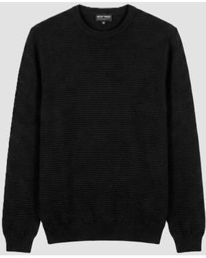 Antony Morato Ribbed Mesh - Black