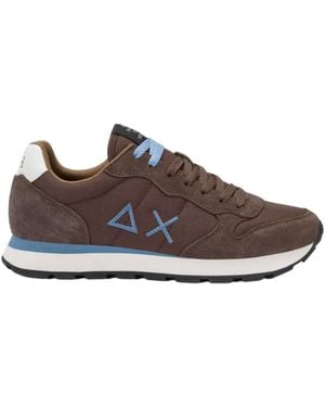 Sun 68 Sneaker - Brown