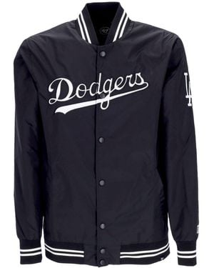'47 Mlb Wordmark Drift Losdod Bomber Jacket - Blue