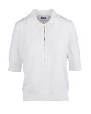 Alpha Studio Maglia - Wit