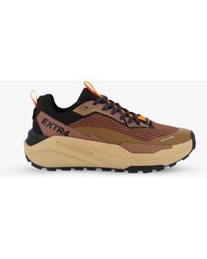 EXTR4 Baskets Pour Hommes 8700522 Cuir Kaizen Xl Gtx - Marron