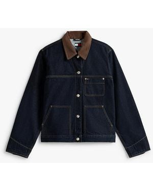 Tommy Hilfiger Jacket Denim Dark - Blue