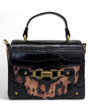 Just Cavalli Handbag Maculate - Black