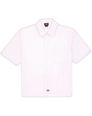 Dickies Shirt Shirt Venedocia Stripe Shirts - Pink