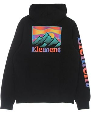 Element Kass Hood Lightweight Hooded Sweatshirt - Black