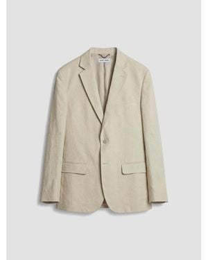 Antony Morato Mixed Linen Safari Jacket - Natural