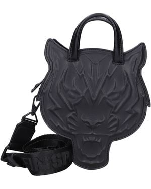 Philipp Plein Plein Bolsas De Deporte. Negro