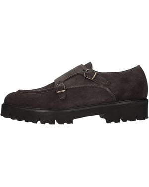LUCA CARACCIOLO Flat Shoes - Brown