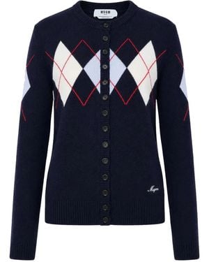 MSGM Sweaters - Blue