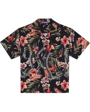 Octopus Homme Chemise - Noir