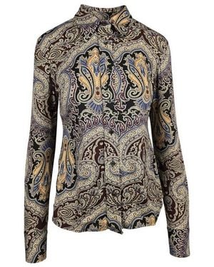 Caliban Camisetas Marron/Verde - Negro