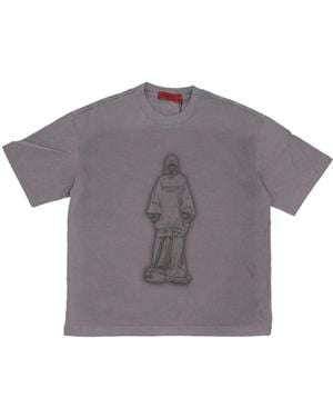 Acupuncture Mannen T-Shirt Over Sant Tee - Grijs