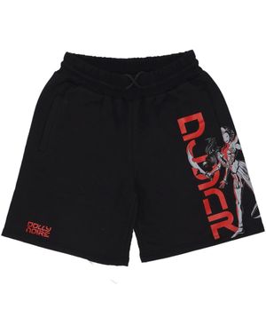 DOLLY NOIRE Hombres Pantalones Cortos Kali Sweatshorts Negro