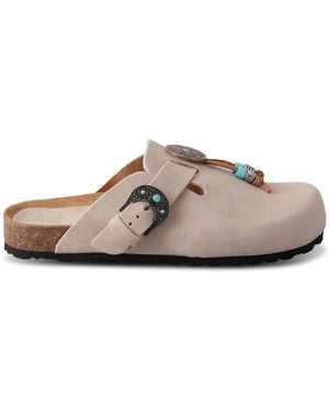 Taji Sandali Sabot Uomo - Brown