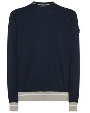 Peuterey Mannen Trui Ghisalla Rig 01 215 - Blauw