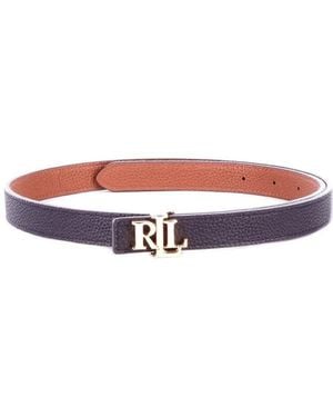 Ralph Lauren Belt 412912038 001 Rev Lrl 20 Belt Skinny - Red