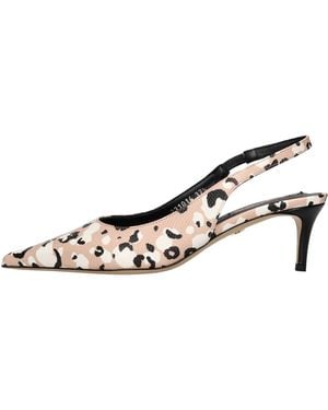 Giorgio Fabiani Schoenen Met Meerkleurige Hiel - Naturel