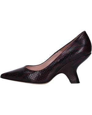 Anna F. With Heel - Blue