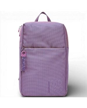 Mandarina Duck Mochila Md20 Mujer Sushi Flor En Mitrix - Morado