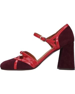 Chie Mihara Schuhe Mit Mehrfarbigem Absatz - Rot
