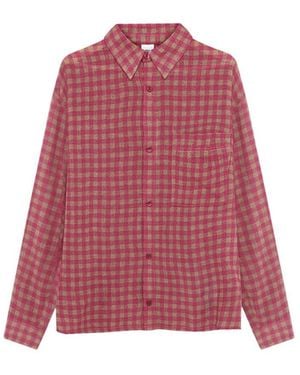 Won Hundred Mason Check - Red