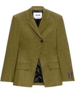 MSGM Grune Jacken - Grün