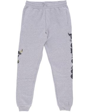 Mitchell &amp; Ness Pantalones De Chandal Para Hombre Chandal Nba Ghost Camo Pantalones De Chandal Hardwood Classics Chibul - Azul