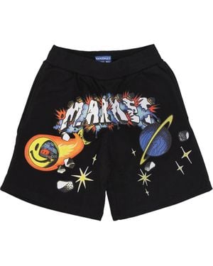 Market Smiley Conflicted Sweatshorts - Negro