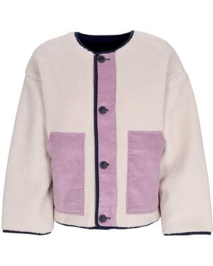 Element Chaqueta Polar Mujer Oso De Peluche Augusta Pile - Morado
