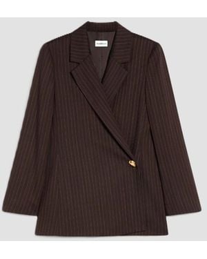 Marella Jacket Crossed By - Brown