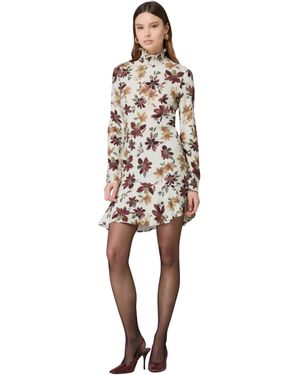 Mar De Margaritas Vestido Corto Mujer - Neutro