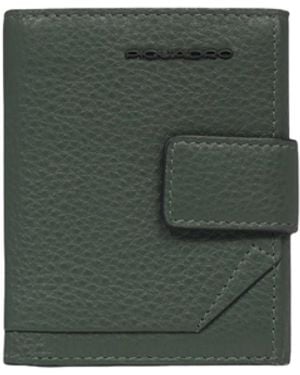 Piquadro Cartera De Mujeres Pu5957S135R-Ve Verde - Blanco