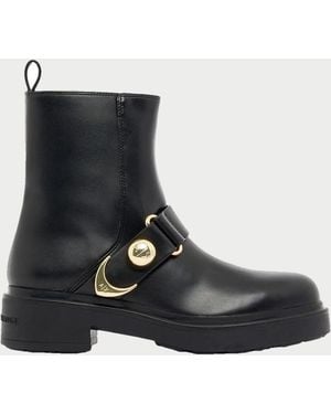 ARMANI EXCHANGE Stiefel Schwarz