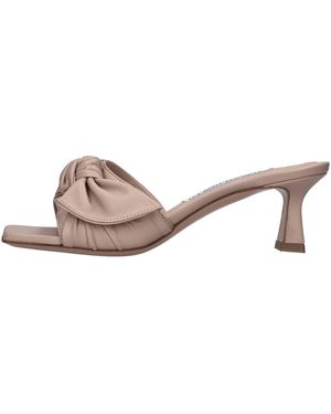 FRANCESCO SACCO Sandales Rose - Marron