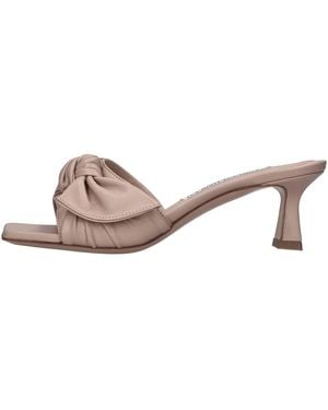 FRANCESCO SACCO Sandales Rose - Marron