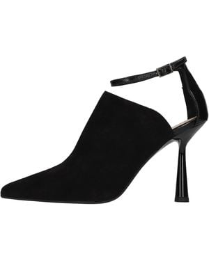 Chantal Zapatos Con Tacon Negro