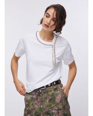 Liu Jo Camisetas Ca6167-Js088 - Blanco